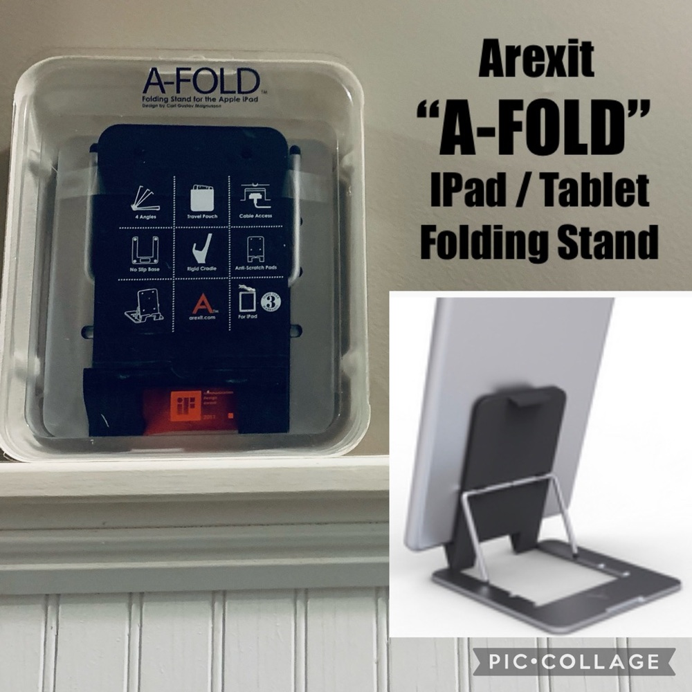 NWT AREXIT “A-FOLD” iPad / Tablet Folding Stand
